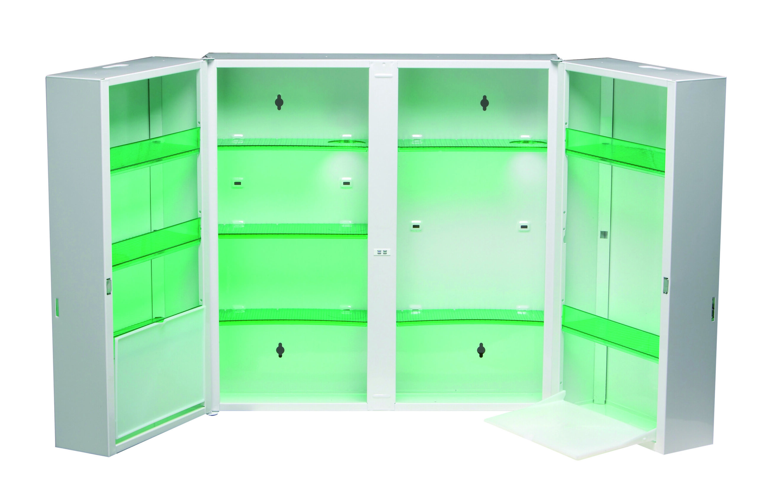 Armoire à pharmacie - armoire ouverte